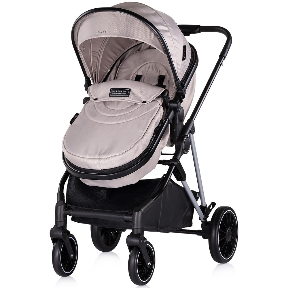 Carucior Chipolino Aura 2 in 1 tiramisu - gogobaby.ro