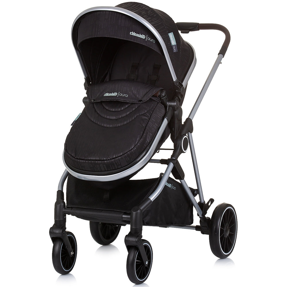 Carucior Chipolino Aura 3 in 1 obsidian