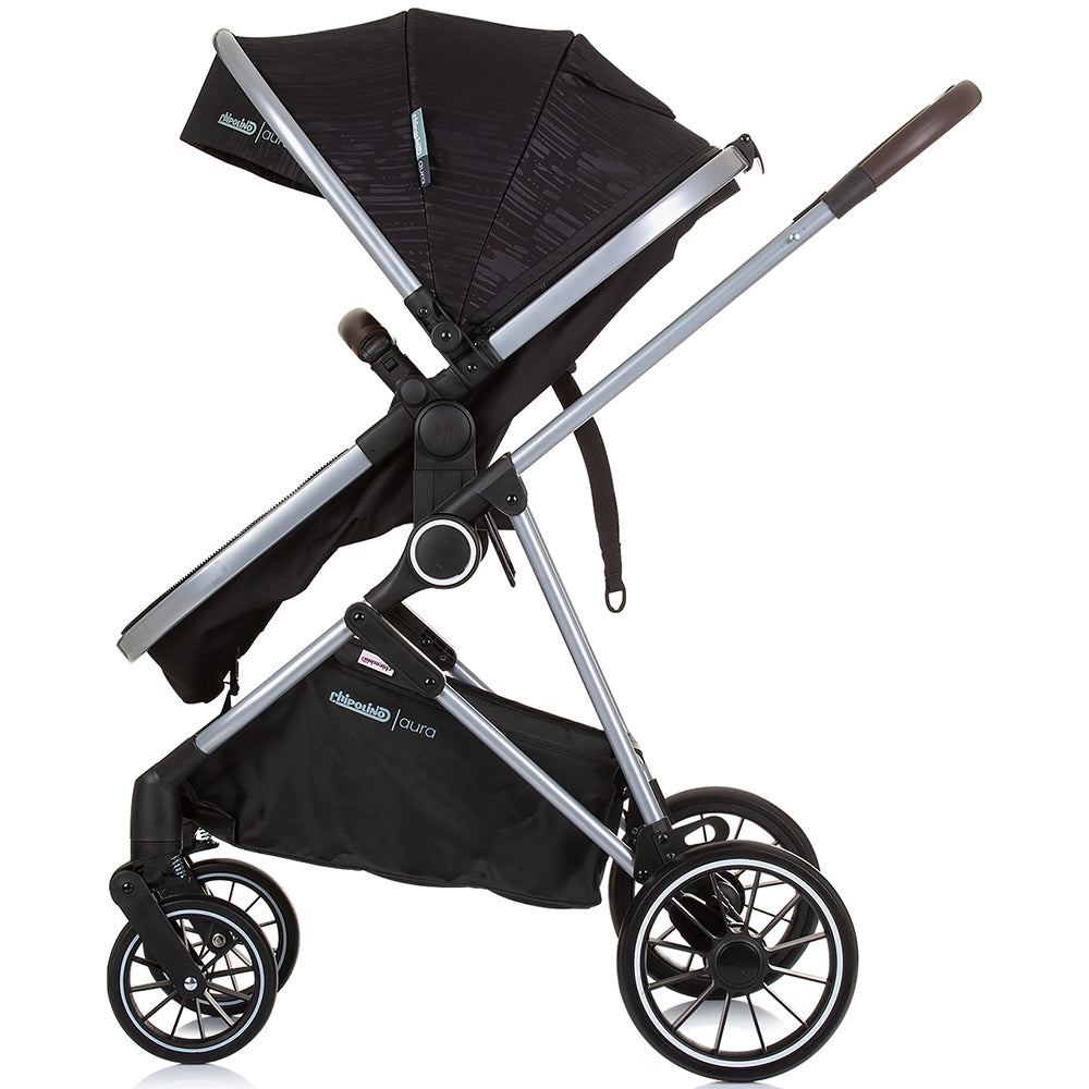 Carucior Chipolino Aura 3 in 1 obsidian