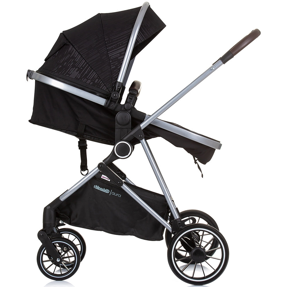 Carucior Chipolino Aura 3 in 1 obsidian
