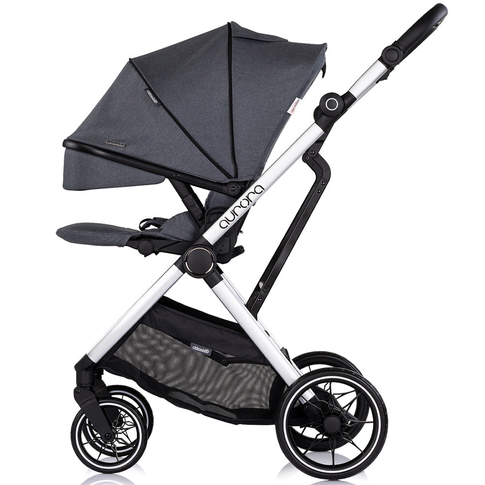 Carucior Chipolino Aurora 3 in 1 charcoal