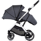 Carucior Chipolino Aurora 3 in 1 charcoal
