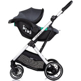 Carucior Chipolino Aurora 3 in 1 charcoal