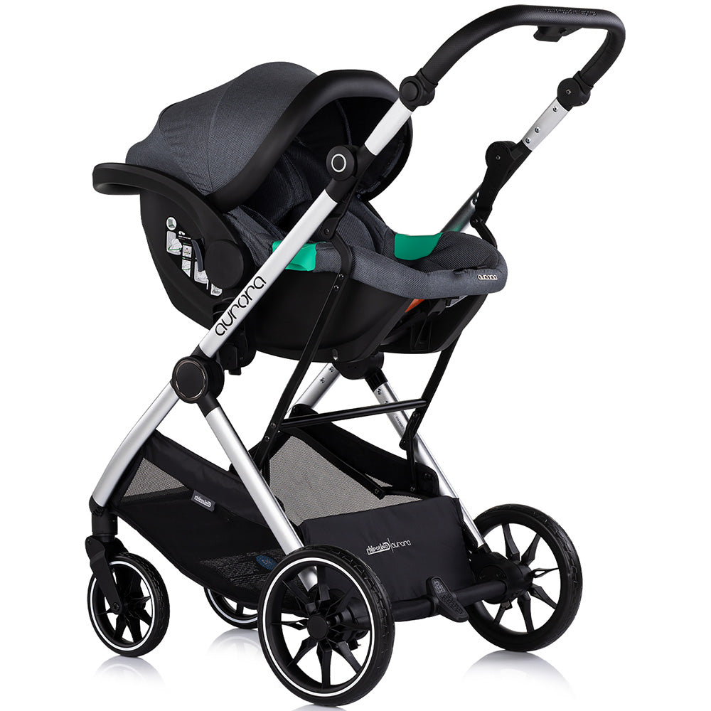 Carucior Chipolino Aurora 3 in 1 charcoal