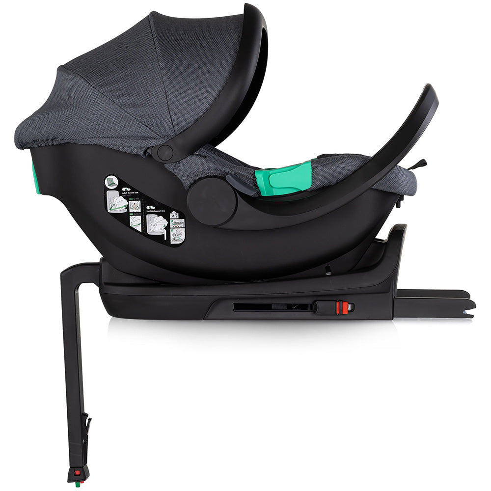 Carucior Chipolino Aurora 3 in 1 charcoal