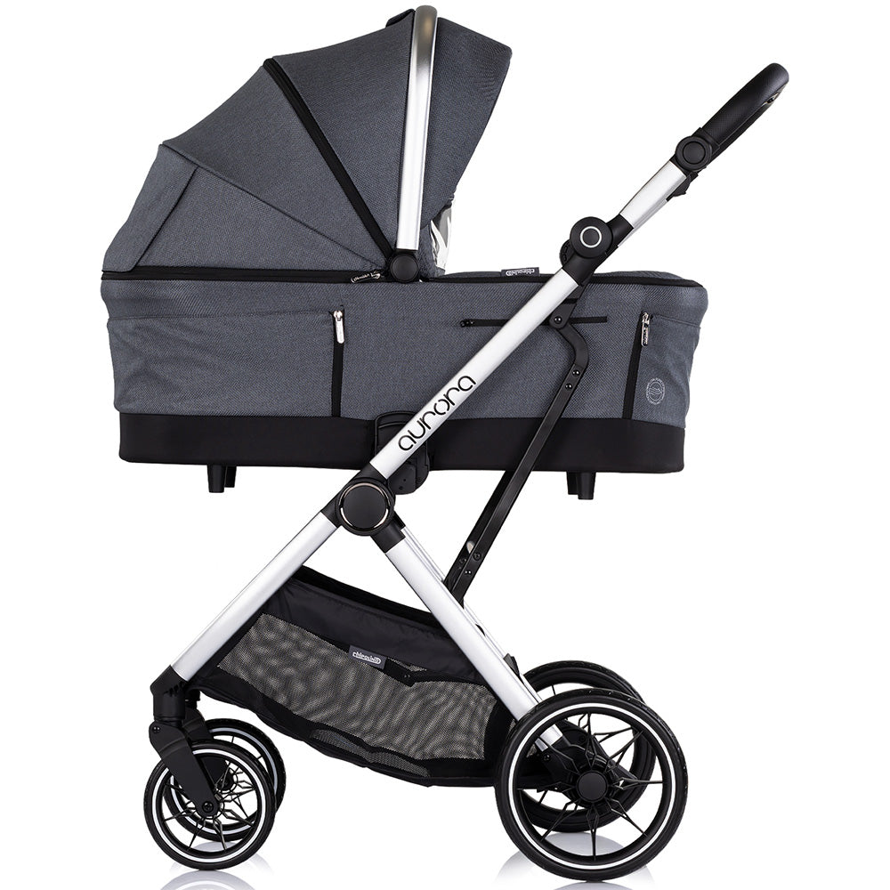 Carucior Chipolino Aurora 3 in 1 charcoal