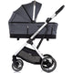 Carucior Chipolino Aurora 3 in 1 charcoal