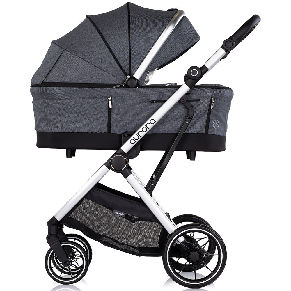 Carucior Chipolino Aurora 3 in 1 charcoal