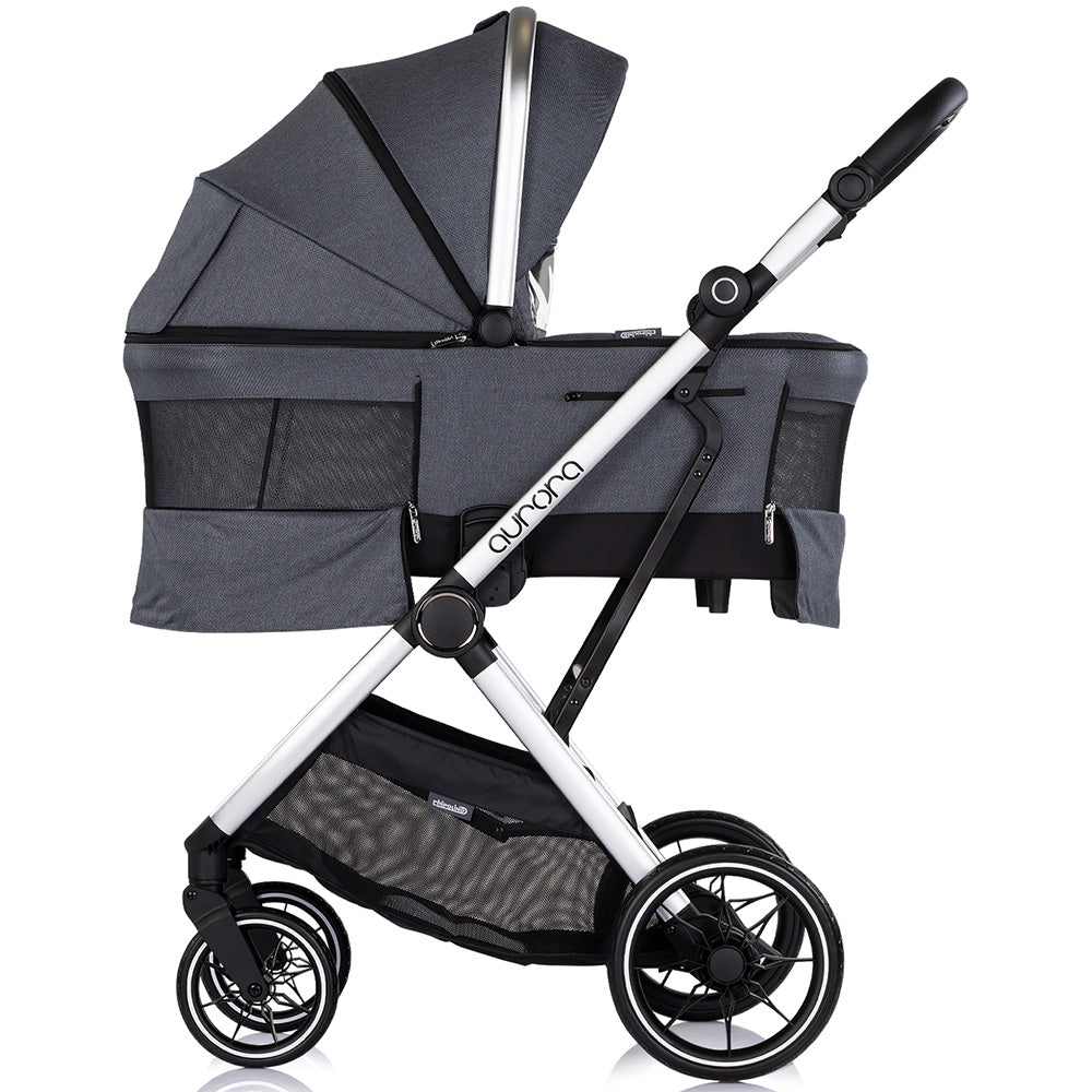Carucior Chipolino Aurora 3 in 1 charcoal