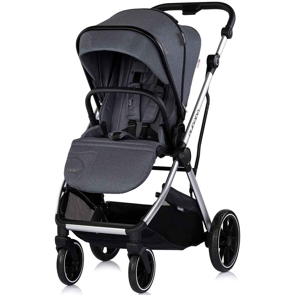 Carucior Chipolino Aurora 3 in 1 charcoal