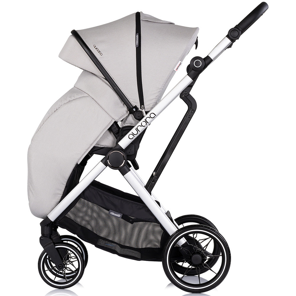 Carucior Chipolino Aurora 3 in 1 platinum
