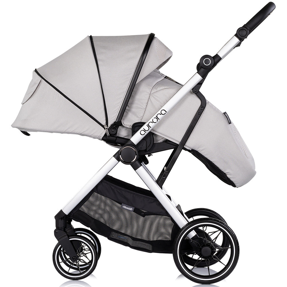 Carucior Chipolino Aurora 3 in 1 platinum