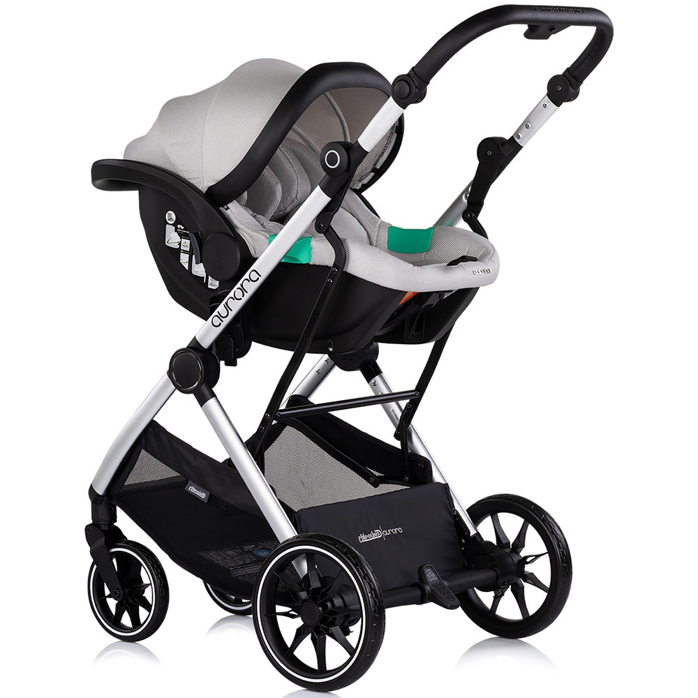 Carucior Chipolino Aurora 3 in 1 platinum