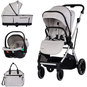 Carucior Chipolino Aurora 3 in 1 platinum