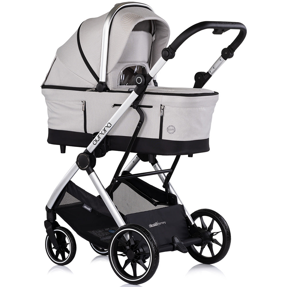 Carucior Chipolino Aurora 3 in 1 platinum
