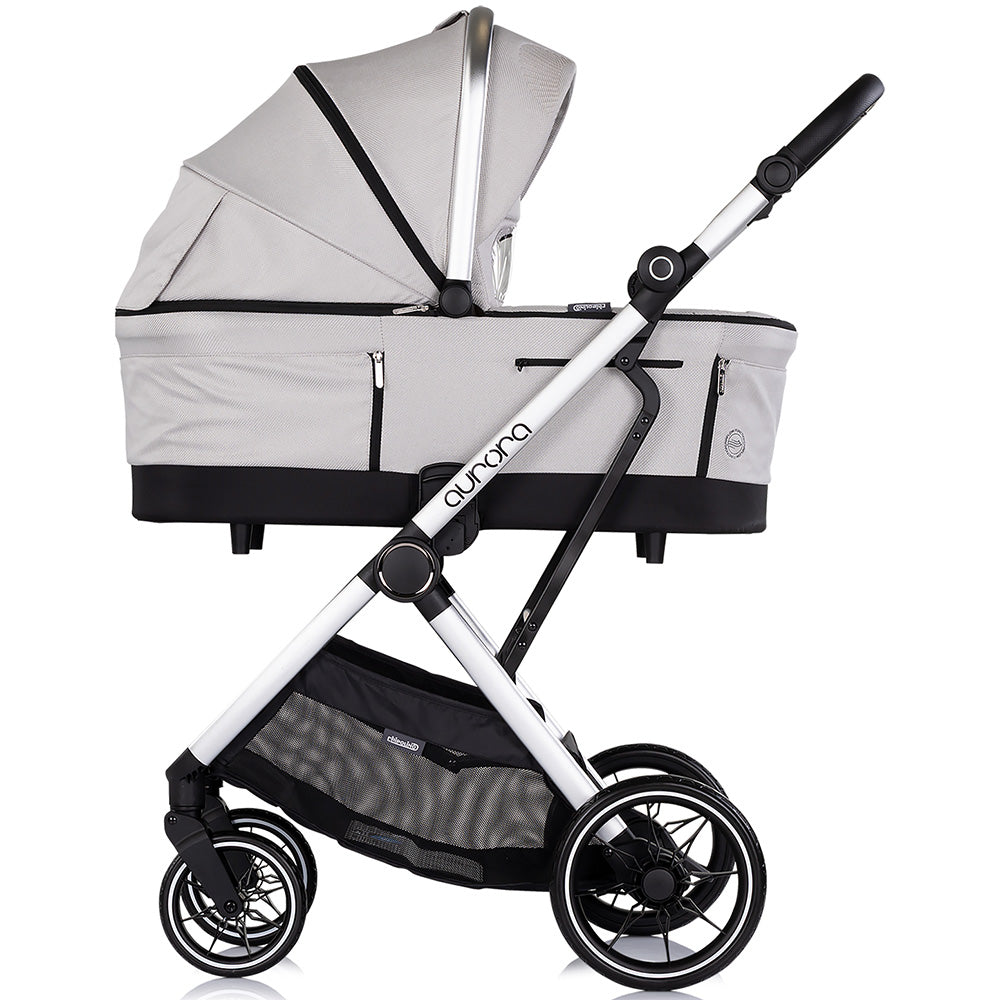 Carucior Chipolino Aurora 3 in 1 platinum