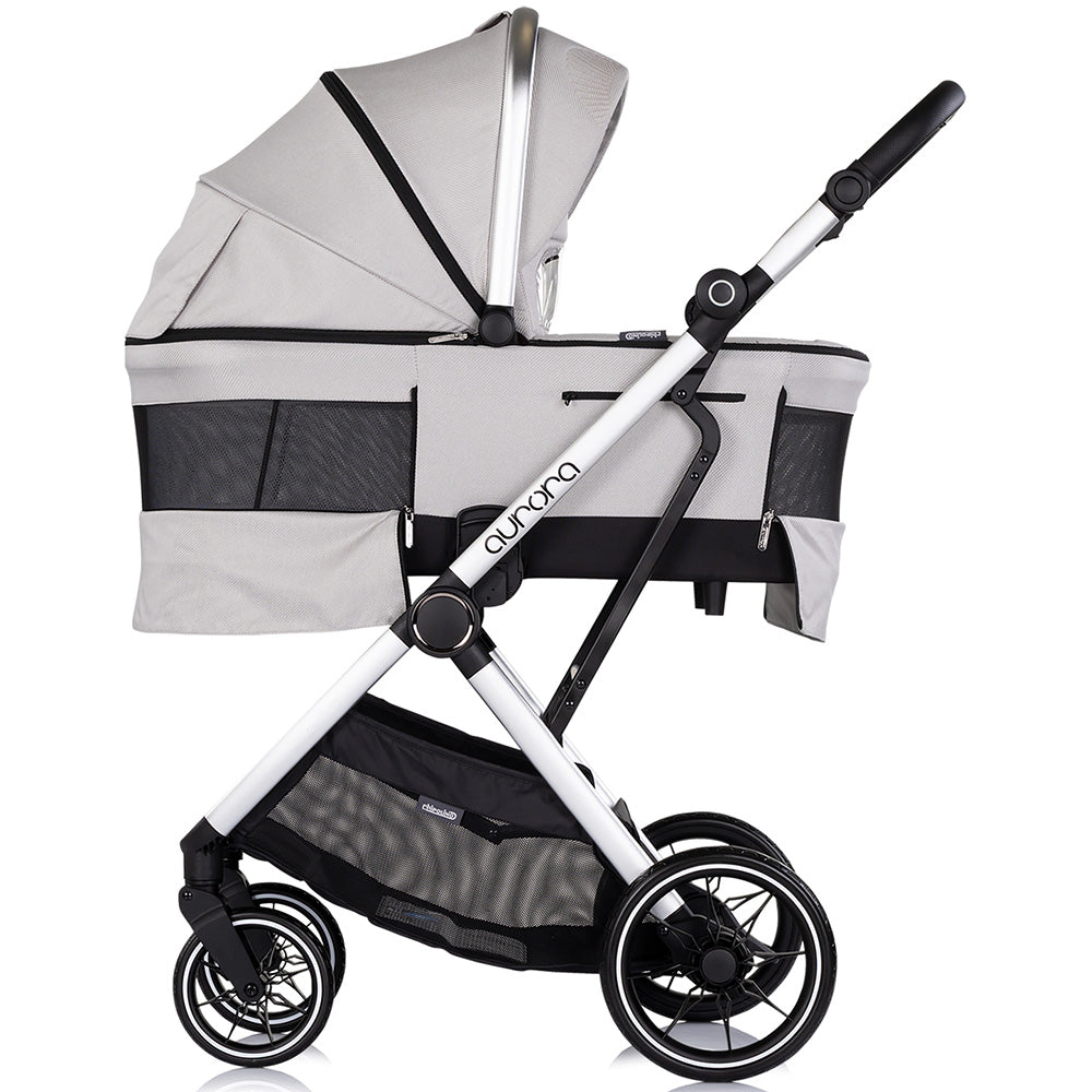 Carucior Chipolino Aurora 3 in 1 platinum