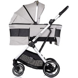 Carucior Chipolino Aurora 3 in 1 platinum