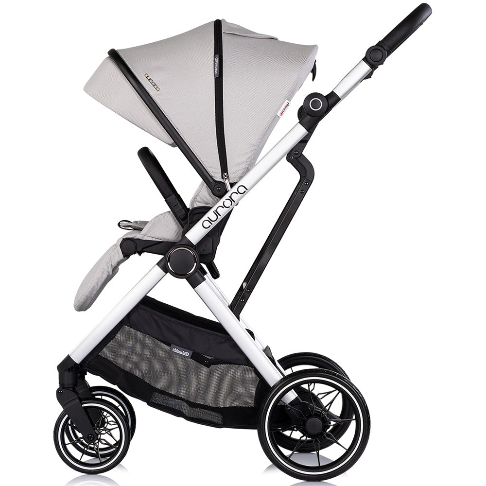 Carucior Chipolino Aurora 3 in 1 platinum