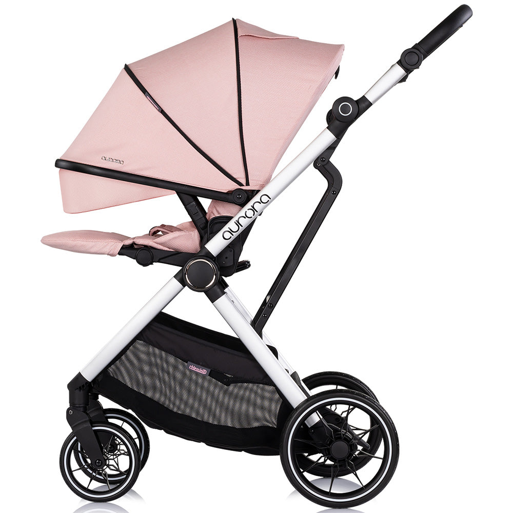 Carucior Chipolino Aurora 3 in 1 powder pink