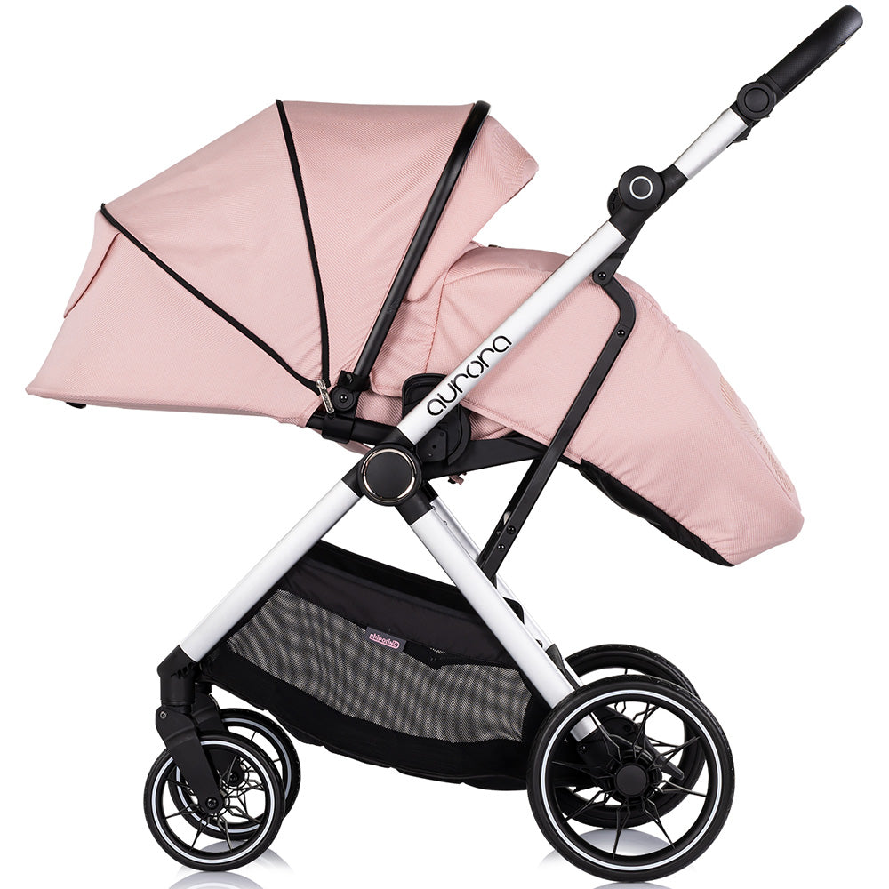 Carucior Chipolino Aurora 3 in 1 powder pink