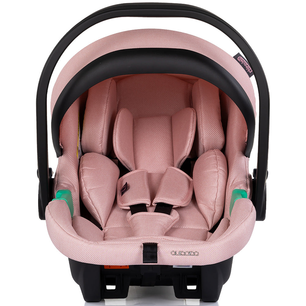 Carucior Chipolino Aurora 3 in 1 powder pink