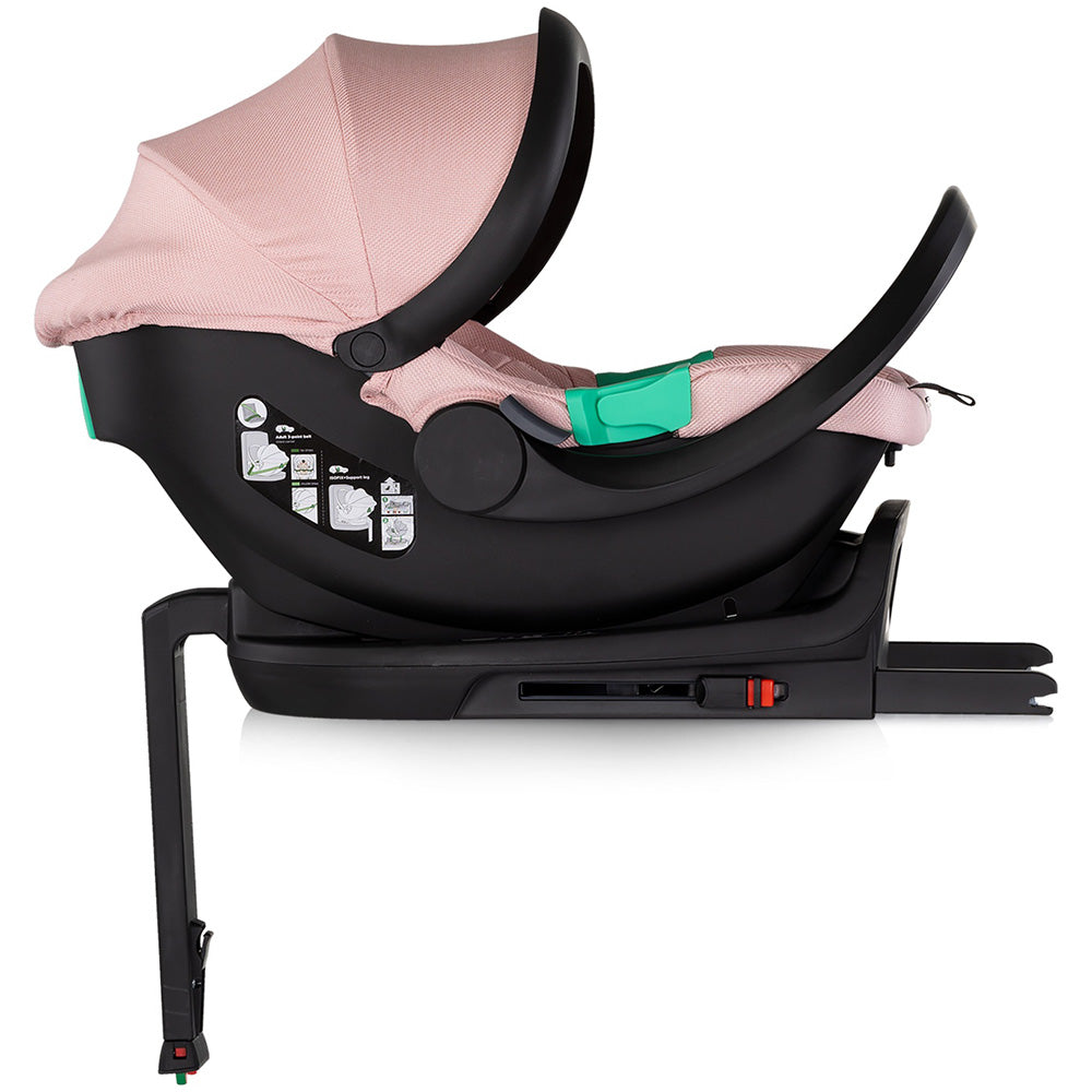 Carucior Chipolino Aurora 3 in 1 powder pink