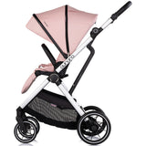 Carucior Chipolino Aurora 3 in 1 powder pink