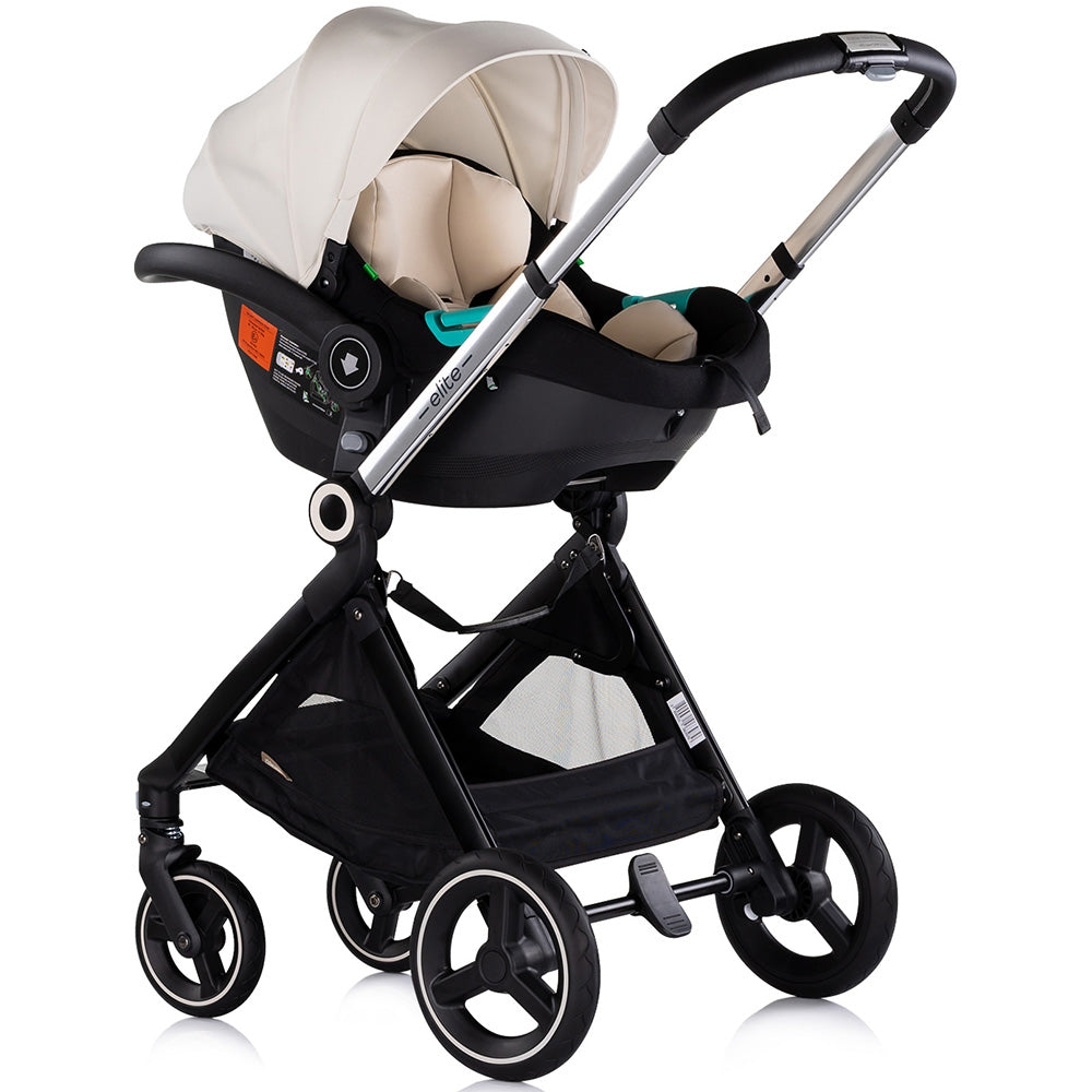 Carucior Chipolino Elite 3 in 1 biscotta