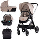 Carucior Chipolino Elite 3 in 1 tiramisu