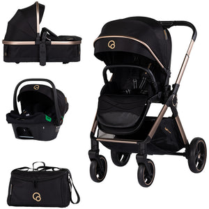 Carucior Chipolino Euphoria 3 in 1 noir - gogobaby.ro