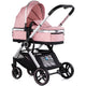 Carucior Chipolino Euphoria 3 in 1 powder pink