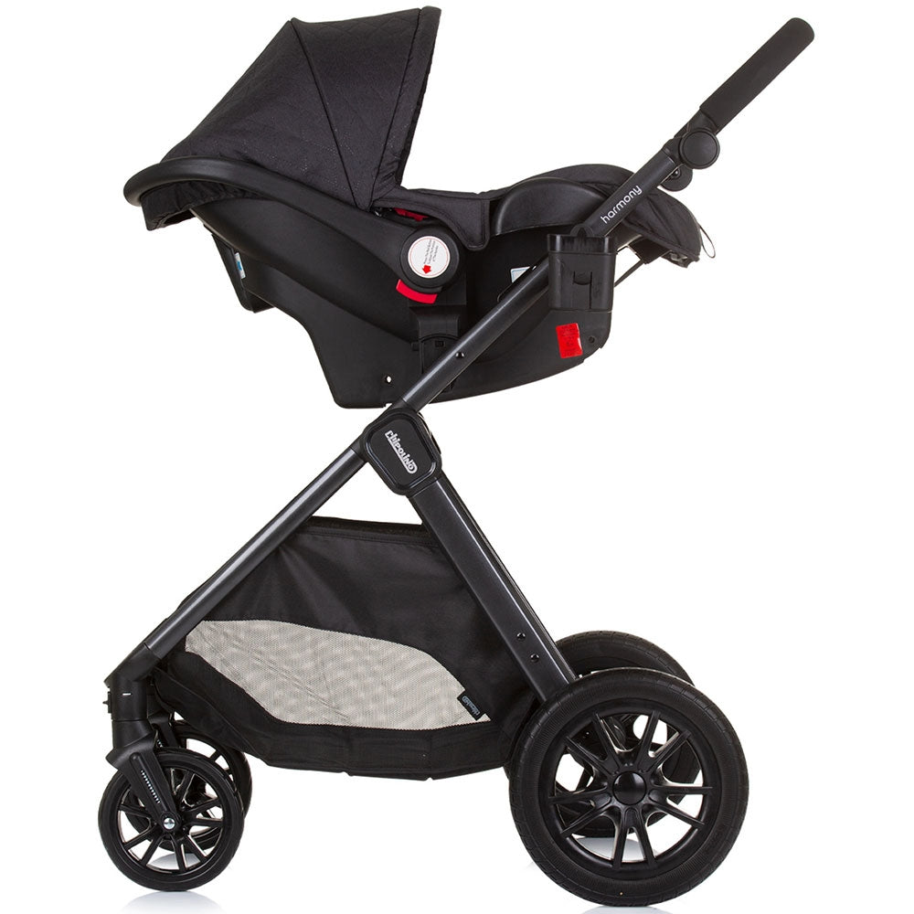 Carucior Chipolino Harmony 3 in 1 granite