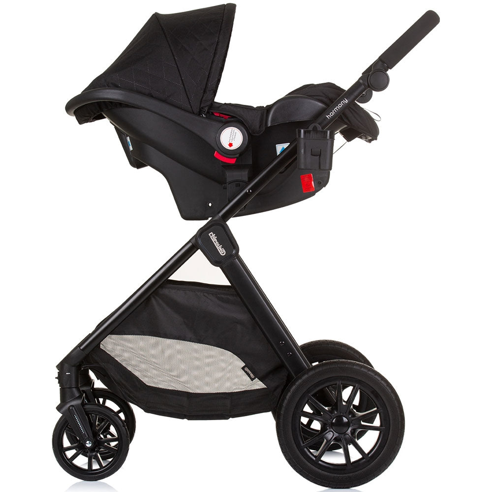 Carucior Chipolino Harmony 3 in 1 obsidian