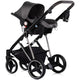 Carucior Chipolino Imperium 3 in 1 charcoal