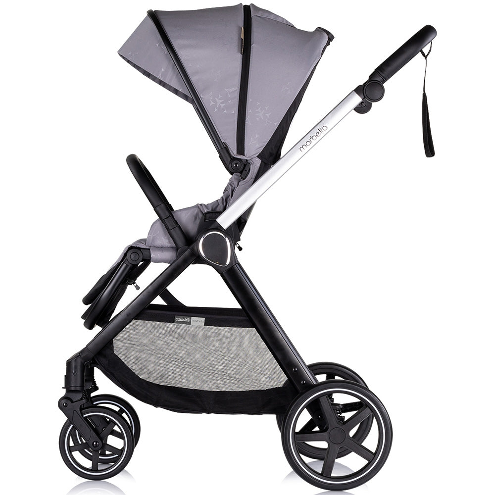 Carucior Chipolino Marbella 3 in 1 cloud grey