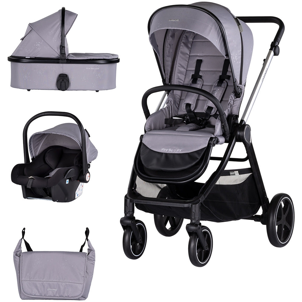 Carucior Chipolino Marbella 3 in 1 cloud grey