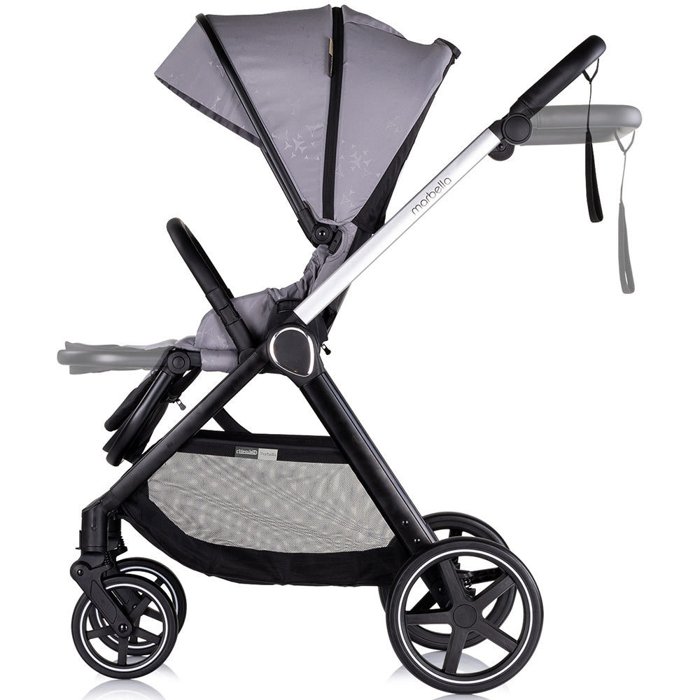 Carucior Chipolino Marbella 3 in 1 cloud grey