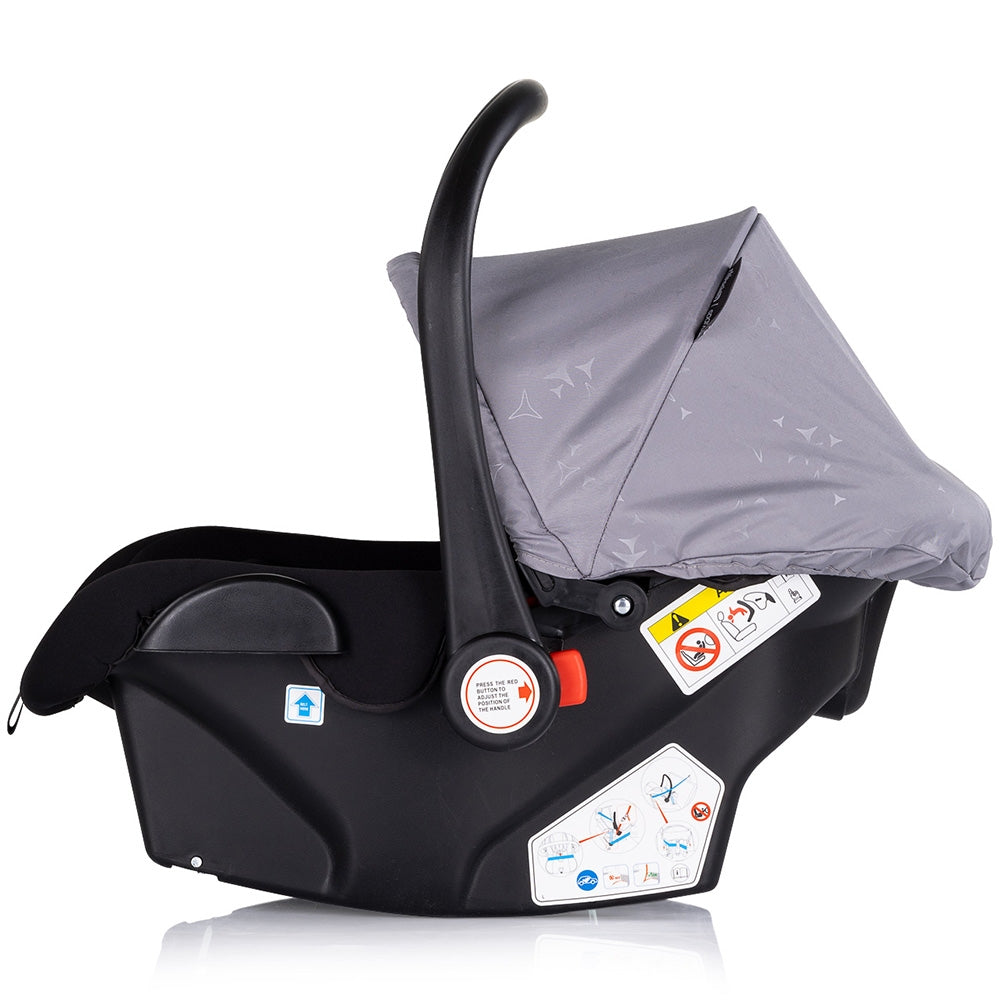 Carucior Chipolino Marbella 3 in 1 cloud grey