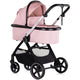 Carucior Chipolino Marbella 3 in 1 pink marshmallow