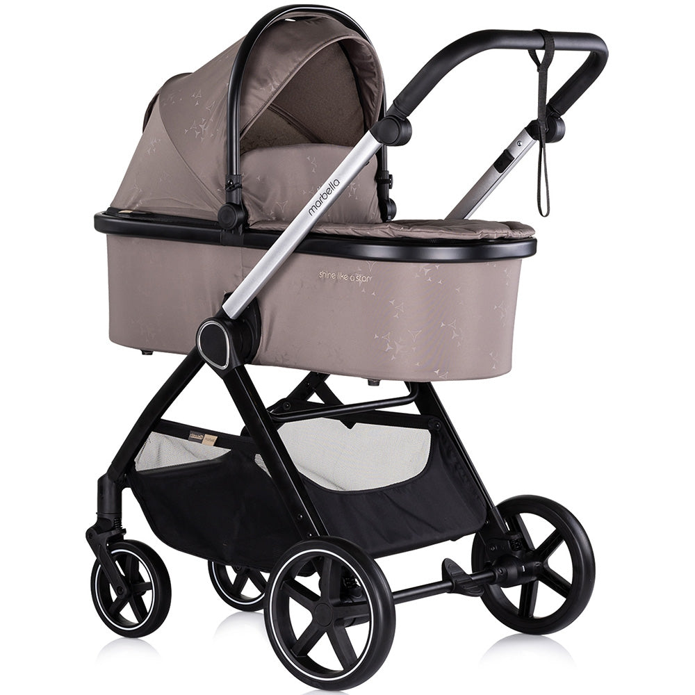 Carucior Chipolino Marbella 3 in 1 tiramisu