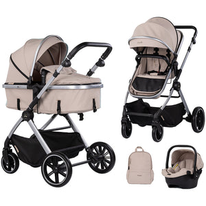 Carucior Chipolino Pearl 3 in 1 latte