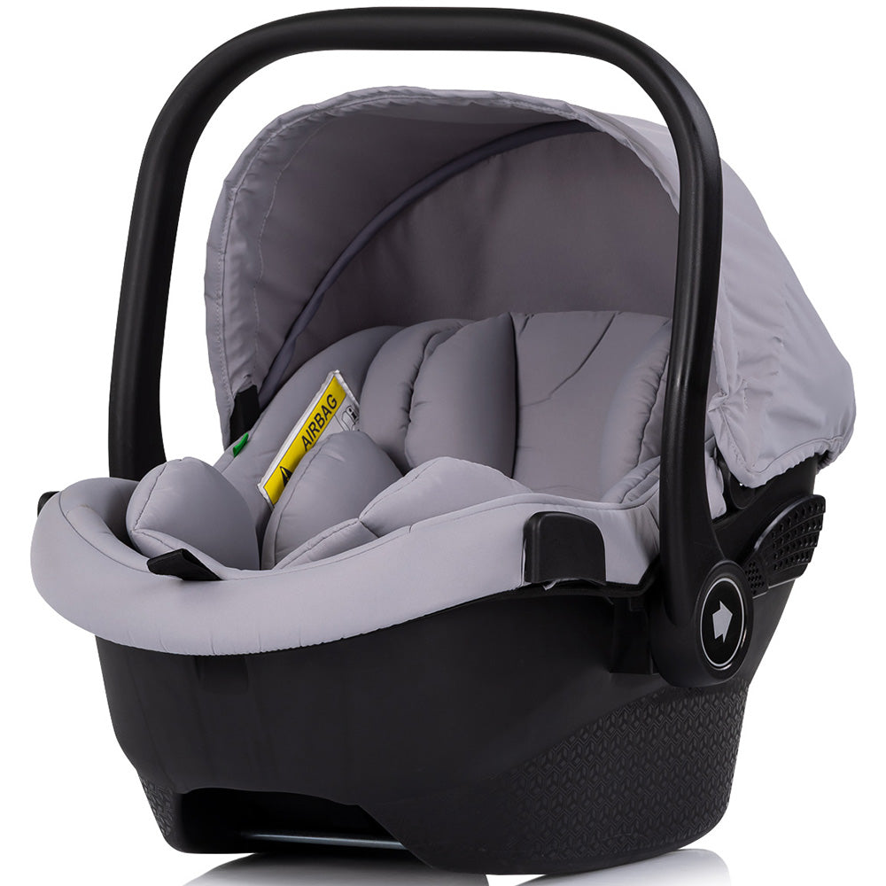 Carucior Chipolino Pearl 3 in 1 platinum
