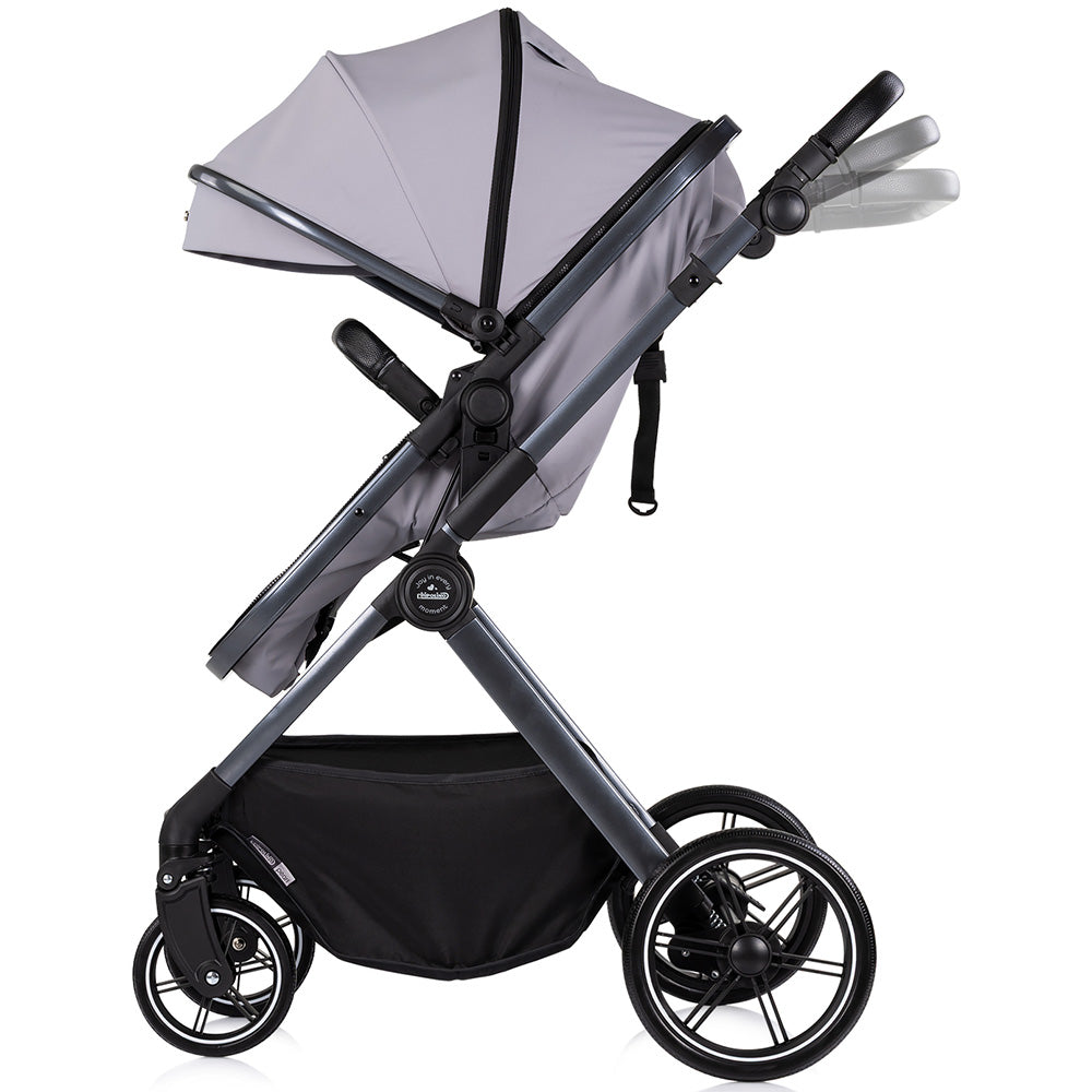 Carucior Chipolino Pearl 3 in 1 platinum