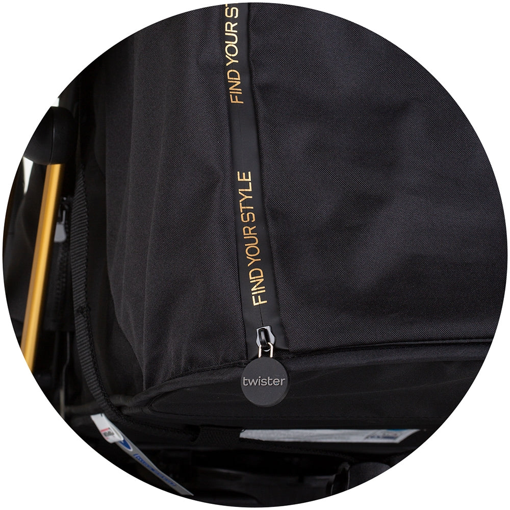 Carucior Chipolino Twister ink art cu sezut rotativ - gogobaby.ro