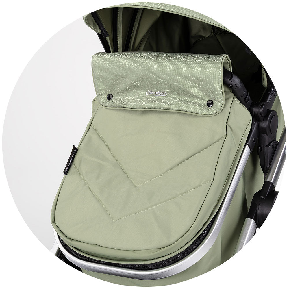 Carucior Chipolino Vista 2 in 1 basil