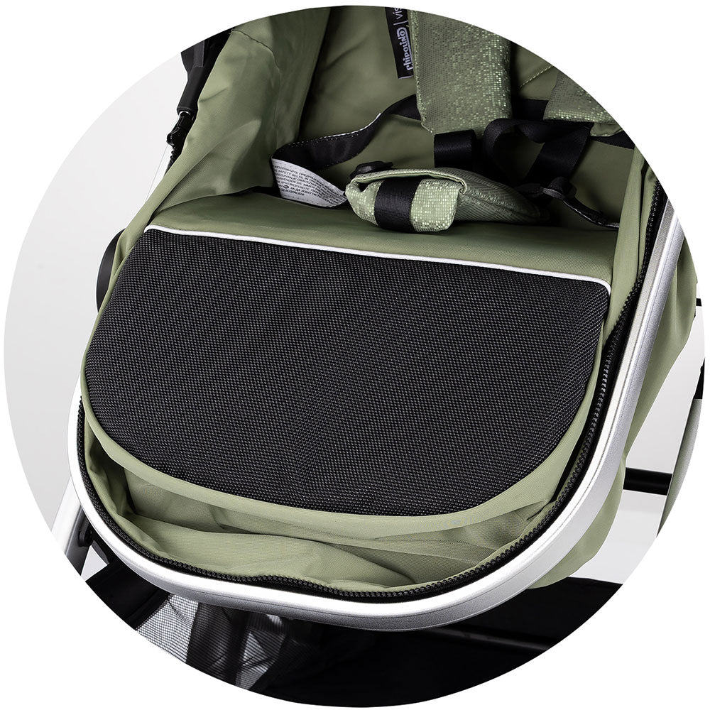 Carucior Chipolino Vista 3 in 1 basil