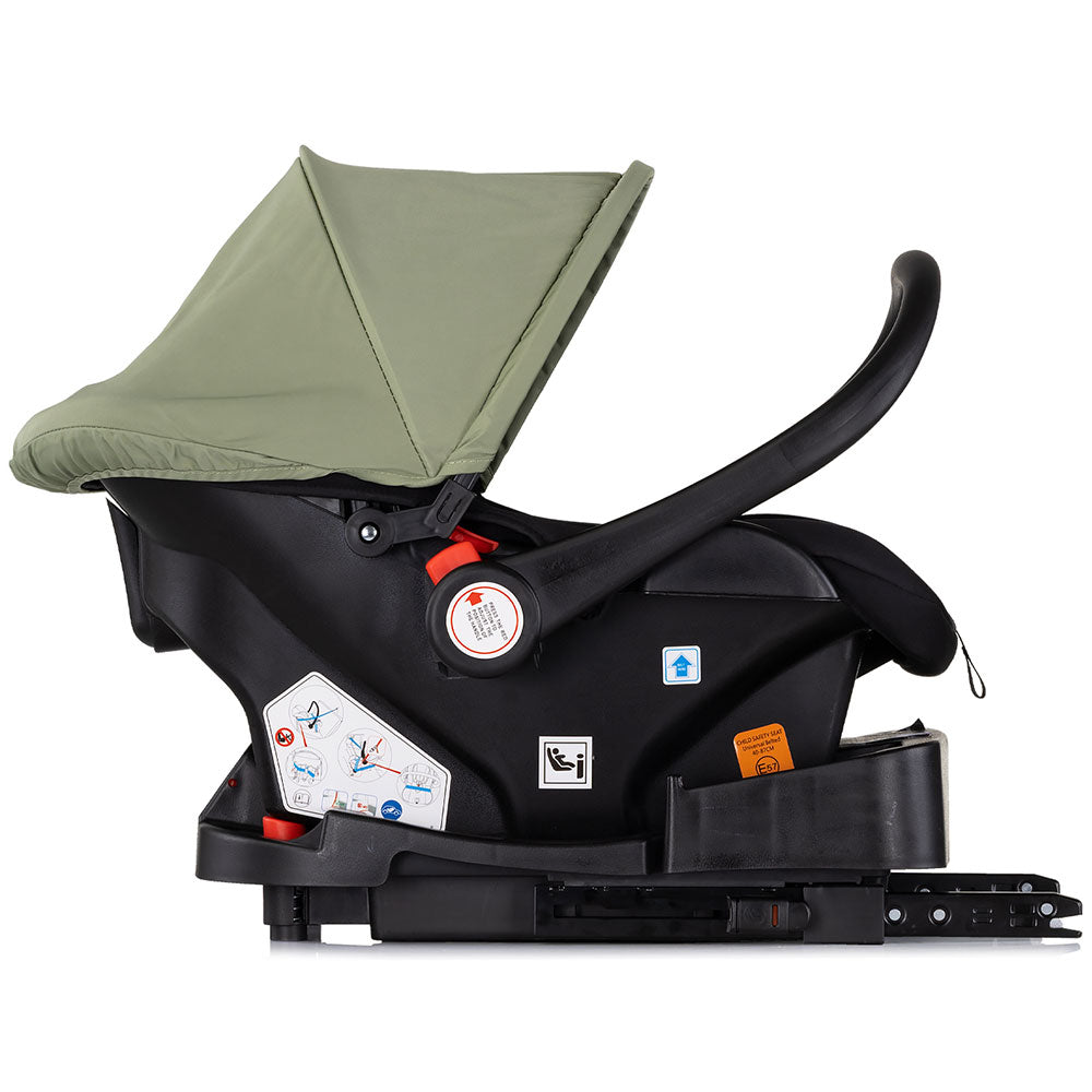 Carucior Chipolino Vista 3 in 1 basil
