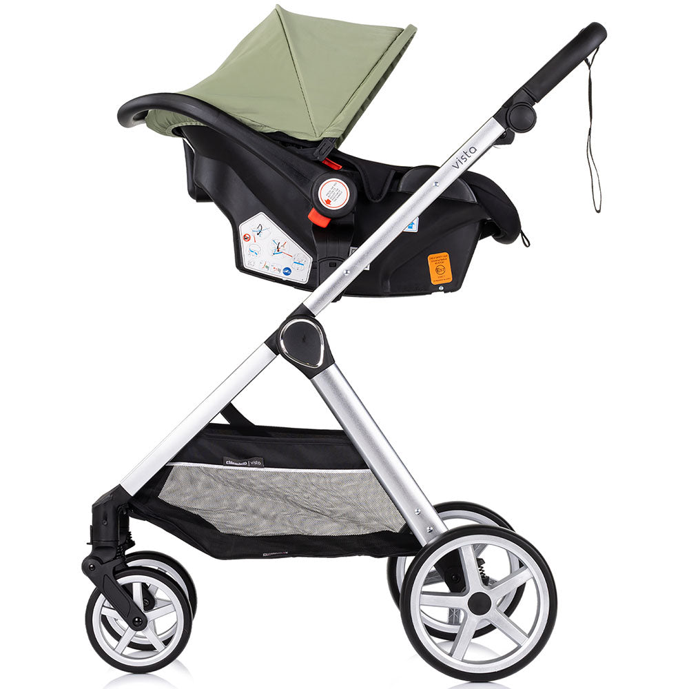 Carucior Chipolino Vista 3 in 1 basil
