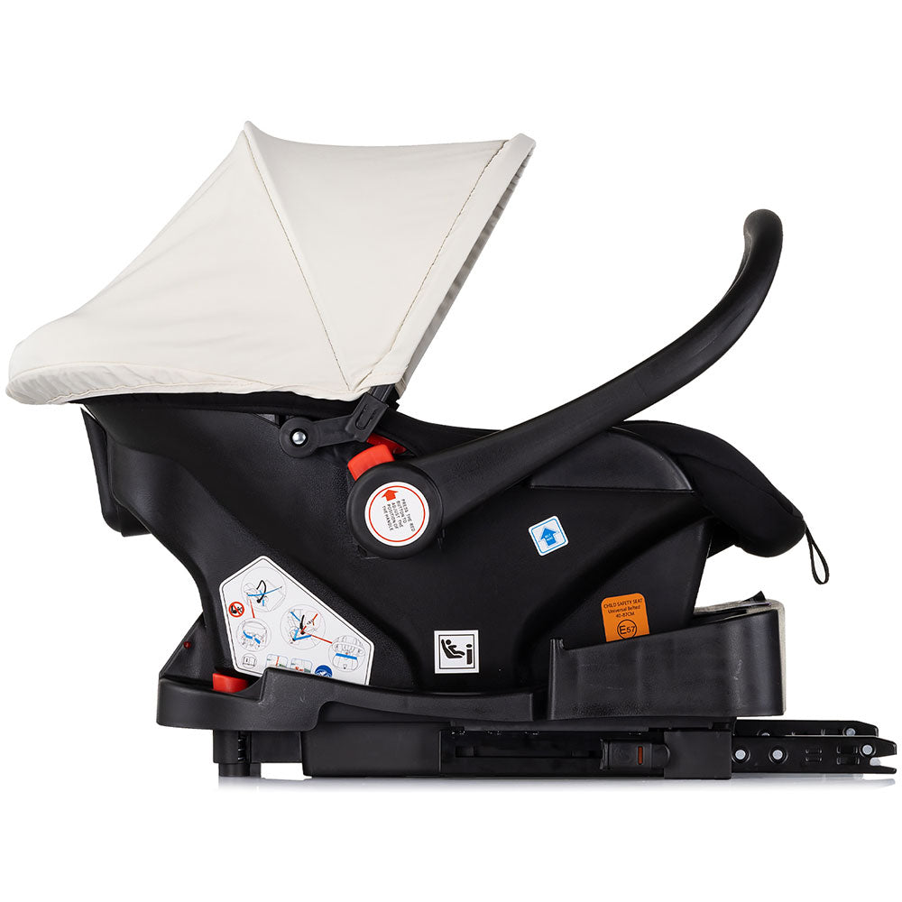 Carucior Chipolino Vista 3 in 1 biscotta